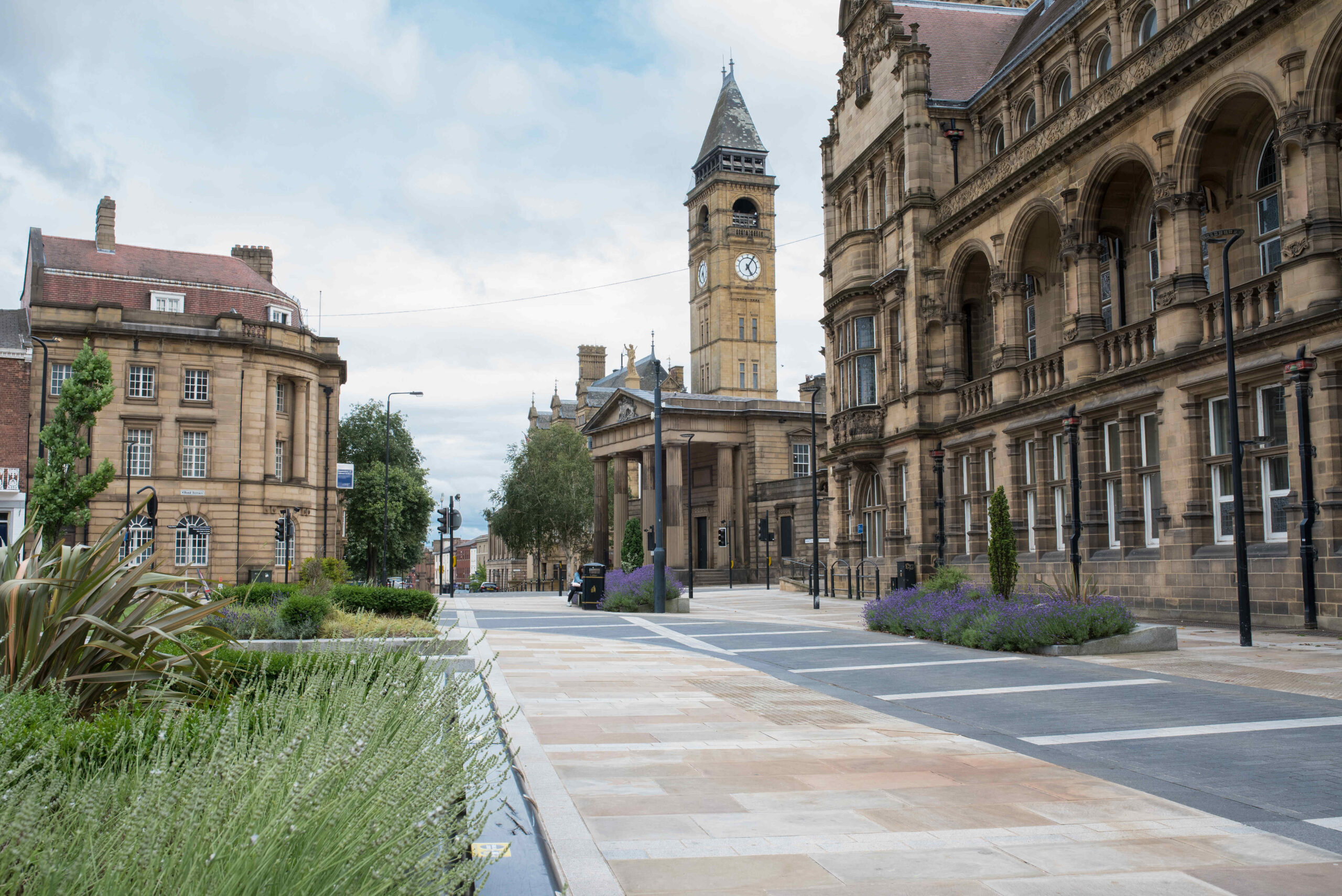 Old town architecture, Wakefield, West Yorkshire